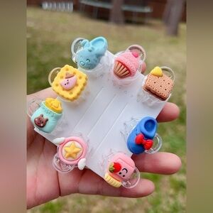 Mini Hair Clips 8pcs
